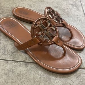Tory Burch Metal Miller Soft Sandal